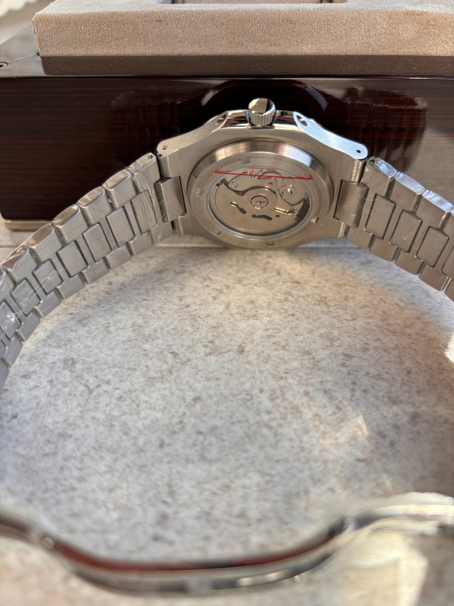 NAUTILUS BLACK - RELOJ SEIKO NH35 PERSONALIZADO