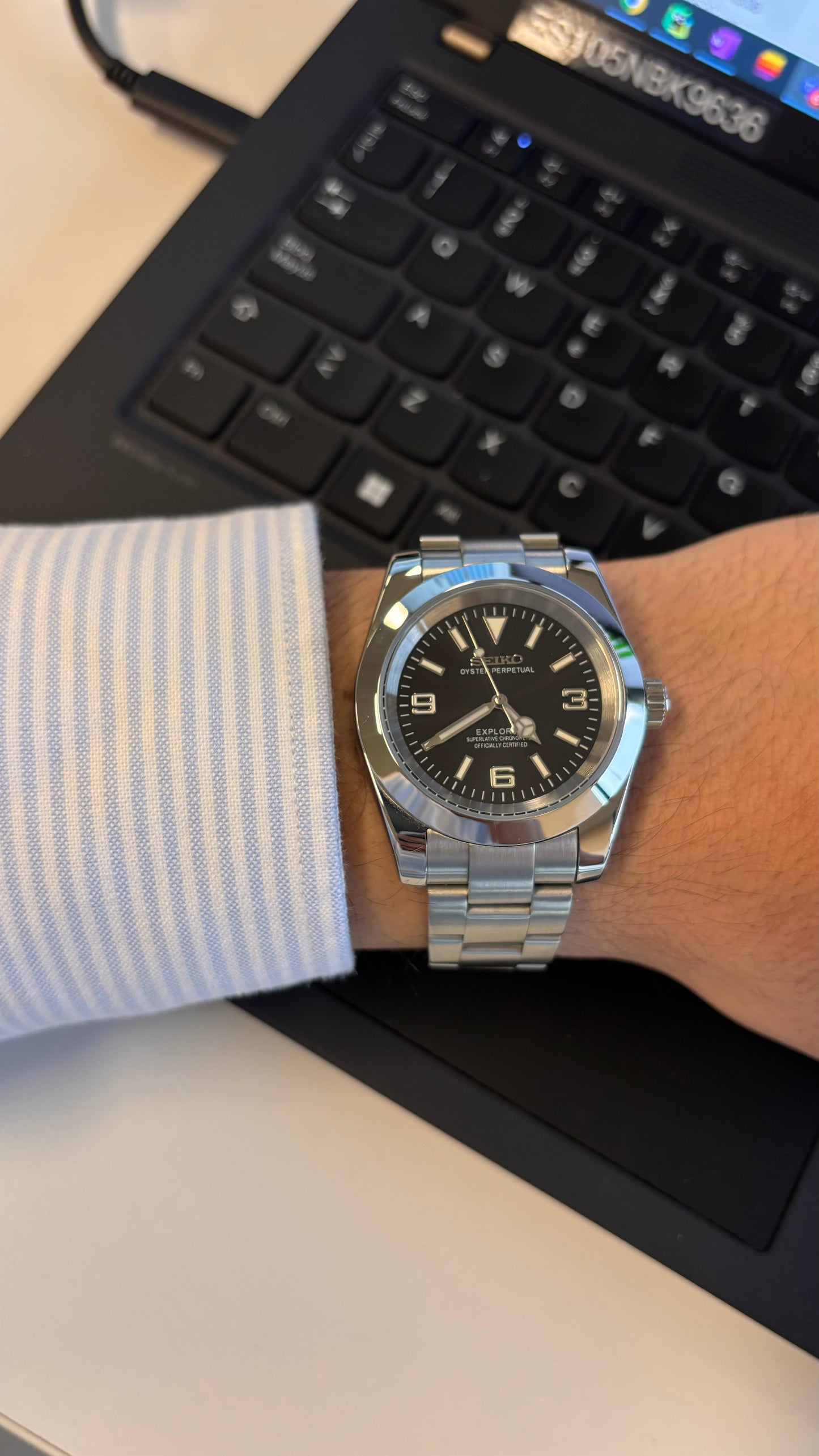 EXPLORER - RELOJ SEIKO NH35 PERSONALIZADO