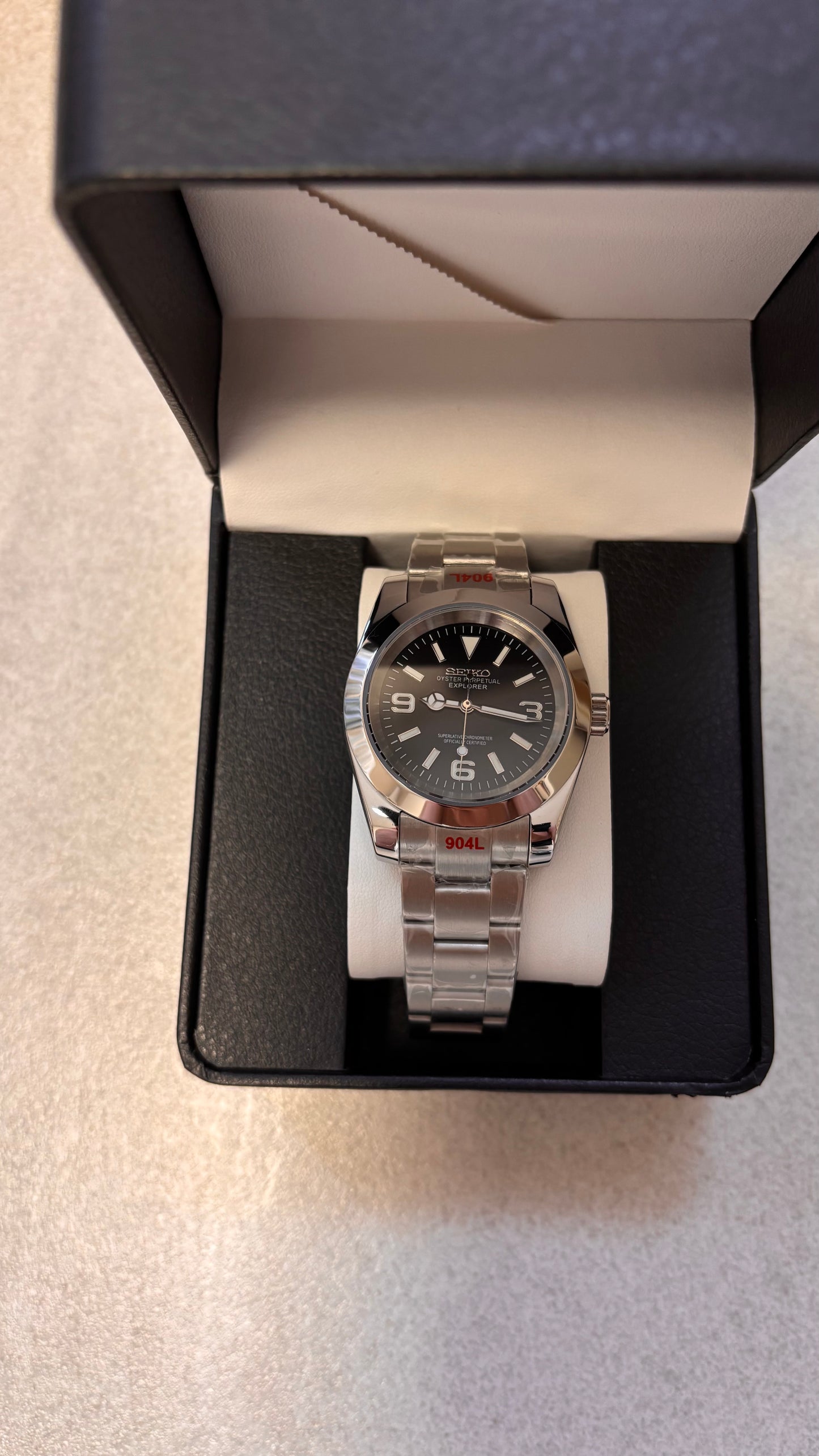EXPLORER - RELOJ SEIKO NH35 PERSONALIZADO