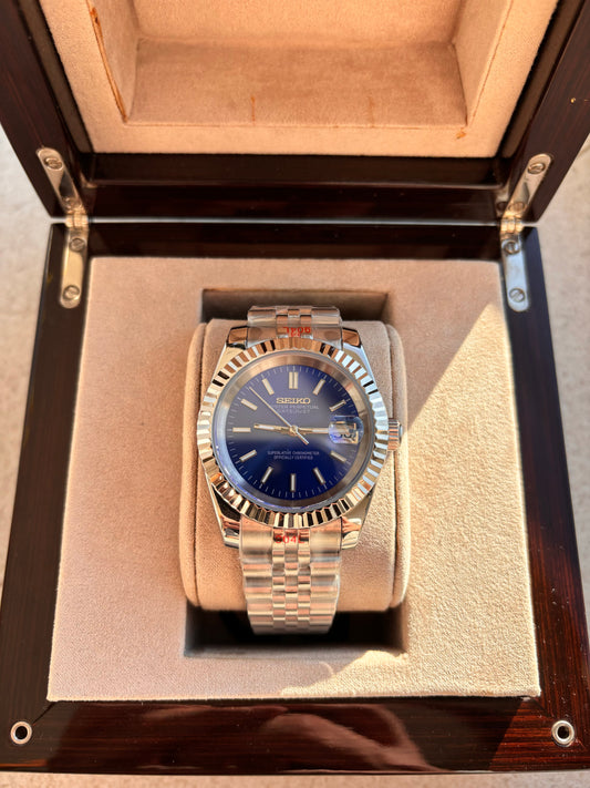 DATEJUST NAVY - RELOJ SEIKO NH35 PERSONALIZADO