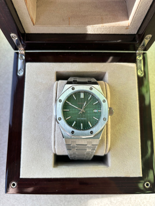 ROYAL OAK OLIVE GREEN - RELOJ SEIKO NH35 PERSONALIZADO