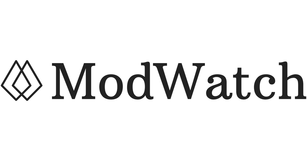 Watch Mod Logo MyModWatch: Relojes Seiko Mod Personalizados – My ModWatch